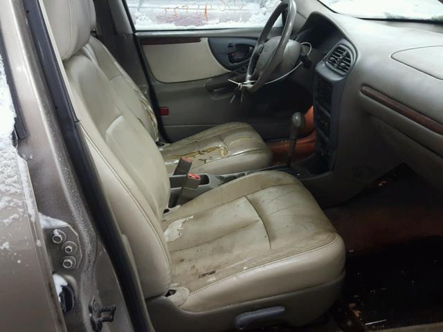 1G3NG52M0X6305598 - 1999 OLDSMOBILE CUTLASS GL TAN photo 5