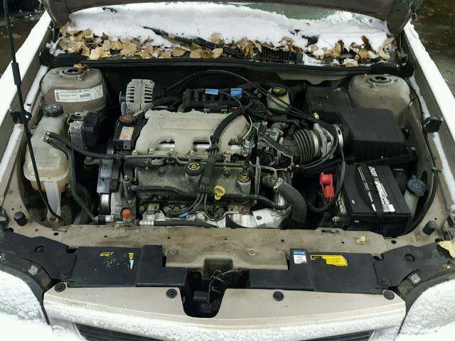 1G3NG52M0X6305598 - 1999 OLDSMOBILE CUTLASS GL TAN photo 7