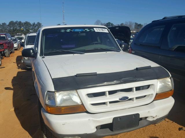 1FTYR10V1XPA40647 - 1999 FORD RANGER WHITE photo 9