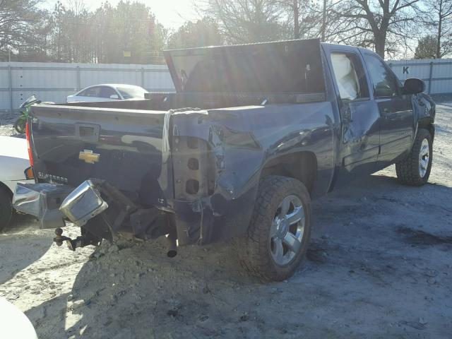 3GCEC13J17G500603 - 2007 CHEVROLET SILVERADO BLUE photo 4