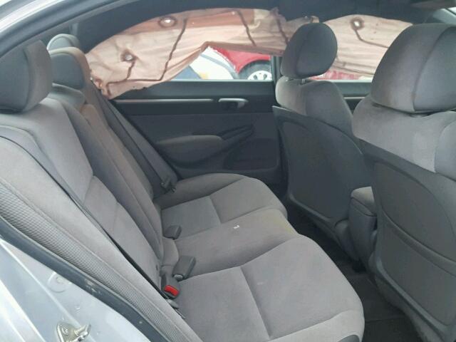 2HGFA16877H004239 - 2007 HONDA CIVIC EX ვერცხლისფერი ფოტო 6