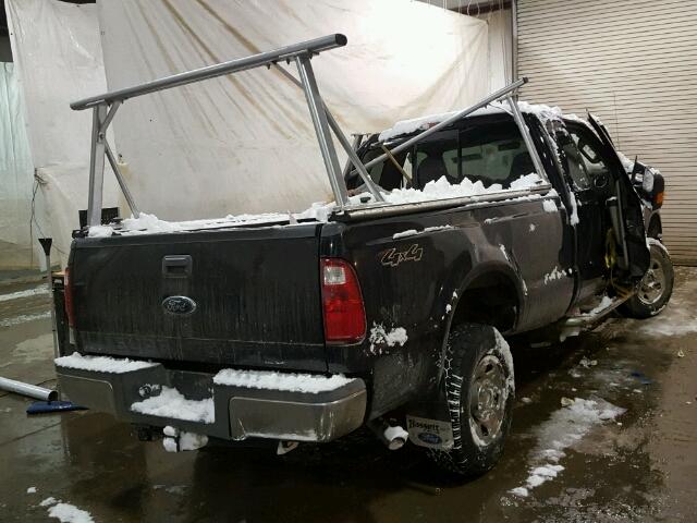 1FTSX21559EA58762 - 2009 FORD F250 SUPER BLACK photo 4