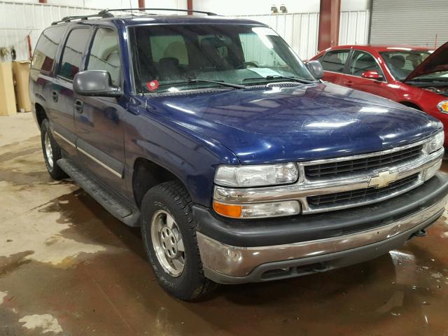 1GNFK16Z42J124986 - 2002 CHEVROLET SUBURBAN K BLUE photo 1