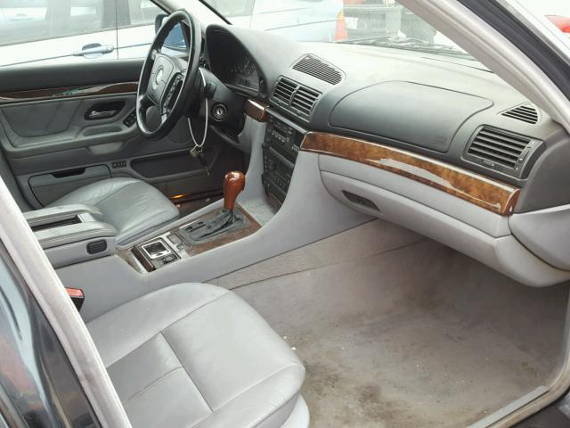 WBAGH8337XDP00755 - 1999 BMW 740 IL BLUE photo 5