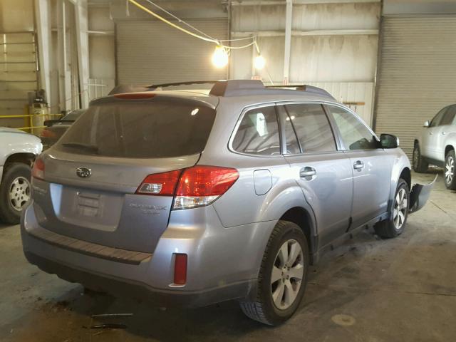 4S4BRDKC1A2371697 - 2010 SUBARU OUTBACK 3. SILVER photo 4