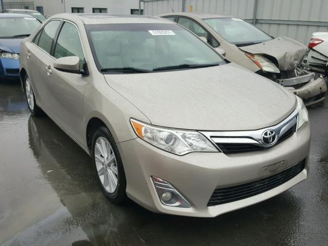 4T4BF1FK2DR324511 - 2013 TOYOTA CAMRY L GOLD photo 1