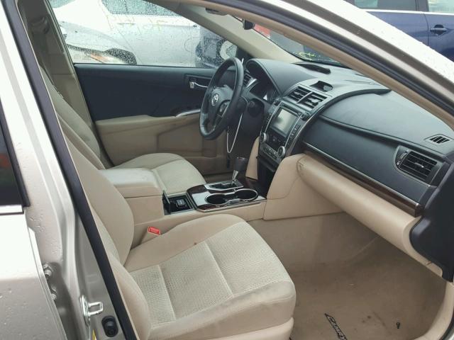 4T4BF1FK2DR324511 - 2013 TOYOTA CAMRY L GOLD photo 5
