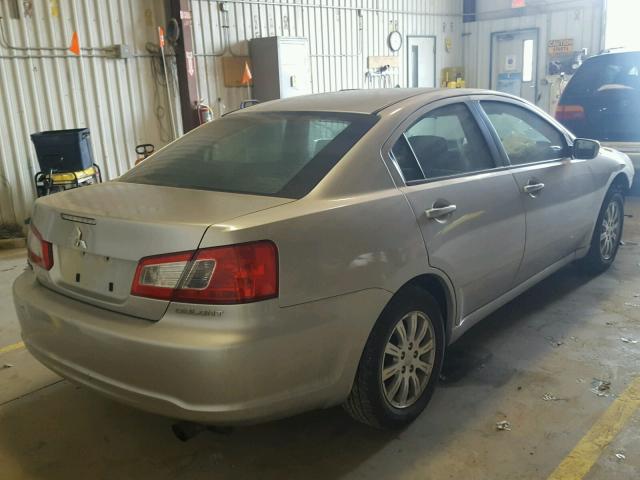 4A3AB36F39E029811 - 2009 MITSUBISHI GALANT ES SILVER photo 4