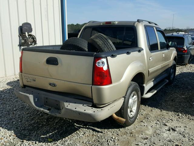 1FMZU67E33UA41120 - 2003 FORD EXPLORER S GOLD photo 4