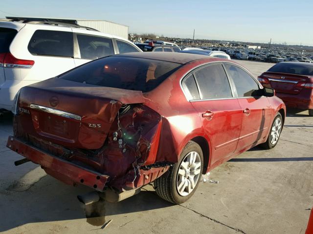 1N4AL21E99N489005 - 2009 NISSAN ALTIMA 2.5 RED photo 4