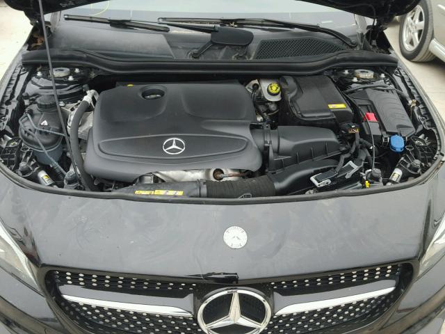 WDDSJ4EB8FN161088 - 2015 MERCEDES-BENZ CLA 250 BLACK photo 7