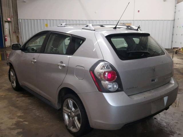 5Y2SM67009Z476330 - 2009 PONTIAC VIBE SILVER photo 3