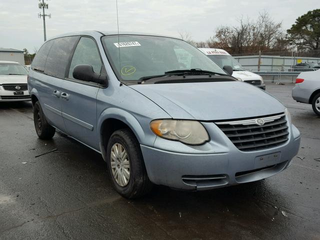 1A4GP44R06B567116 - 2006 CHRYSLER TOWN & COU BLUE photo 1