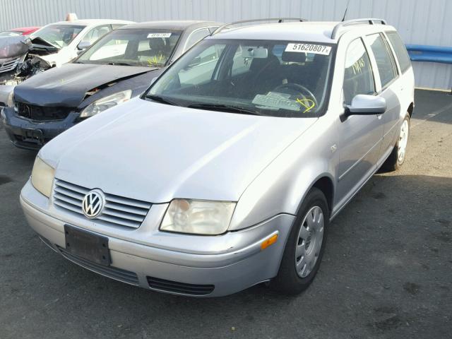 WVWRK61J53W176703 - 2003 VOLKSWAGEN JETTA GL SILVER photo 2