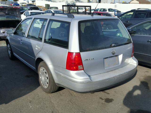 WVWRK61J53W176703 - 2003 VOLKSWAGEN JETTA GL SILVER photo 3