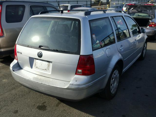 WVWRK61J53W176703 - 2003 VOLKSWAGEN JETTA GL SILVER photo 4