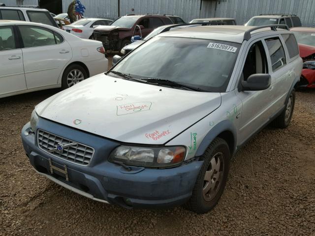 YV1SZ59H231100484 - 2003 VOLVO XC70 SILVER photo 2