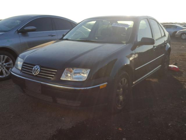 3VWRA69M34M093769 - 2004 VOLKSWAGEN JETTA GL BLACK photo 2