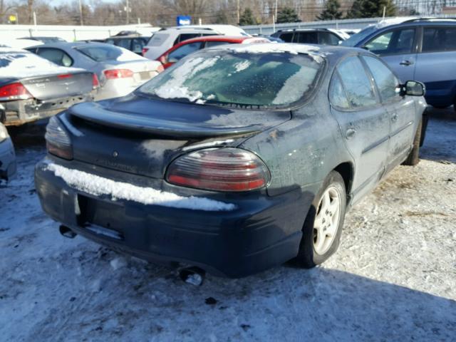 1G2WP52K8WF258245 - 1998 PONTIAC GRAND PRIX მწვანე ფოტო 4