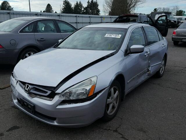 1HGCM56725A038089 - 2005 HONDA ACCORD EX SILVER photo 2