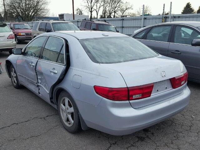 1HGCM56725A038089 - 2005 HONDA ACCORD EX SILVER photo 3