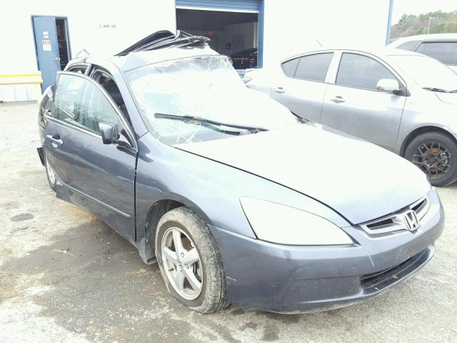 1HGCM56835A121071 - 2005 HONDA ACCORD EX BLUE photo 1