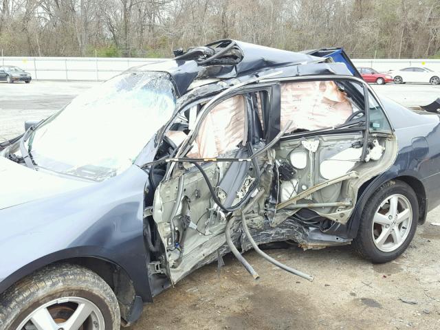 1HGCM56835A121071 - 2005 HONDA ACCORD EX BLUE photo 9