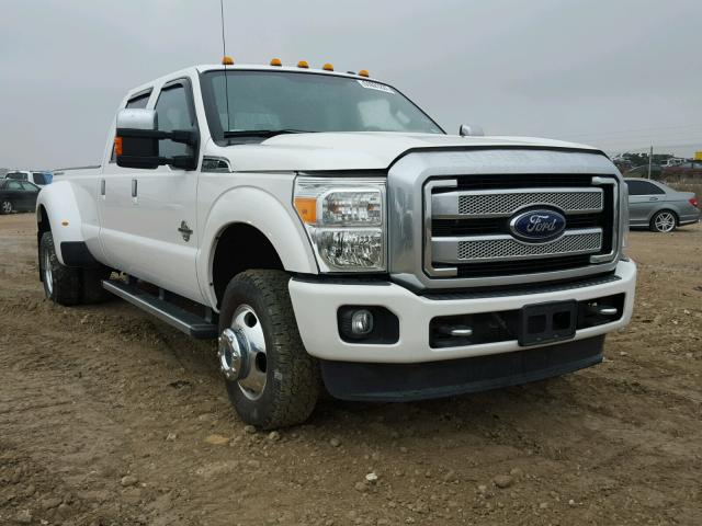 1FT8W3DT0GEA02206 - 2016 FORD F350 SUPER WHITE photo 1