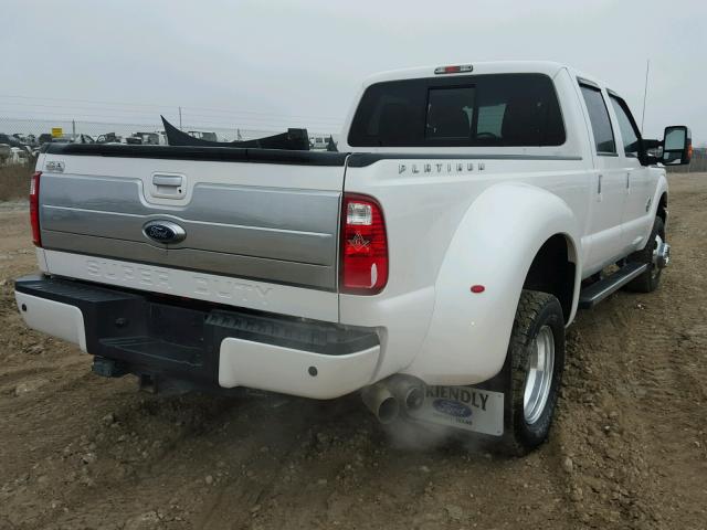 1FT8W3DT0GEA02206 - 2016 FORD F350 SUPER WHITE photo 4