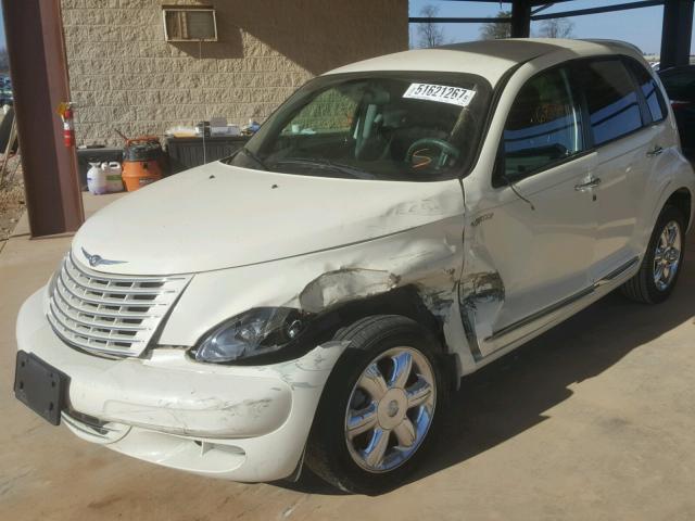 3C8FY68B65T630819 - 2005 CHRYSLER PT CRUISER WHITE photo 2