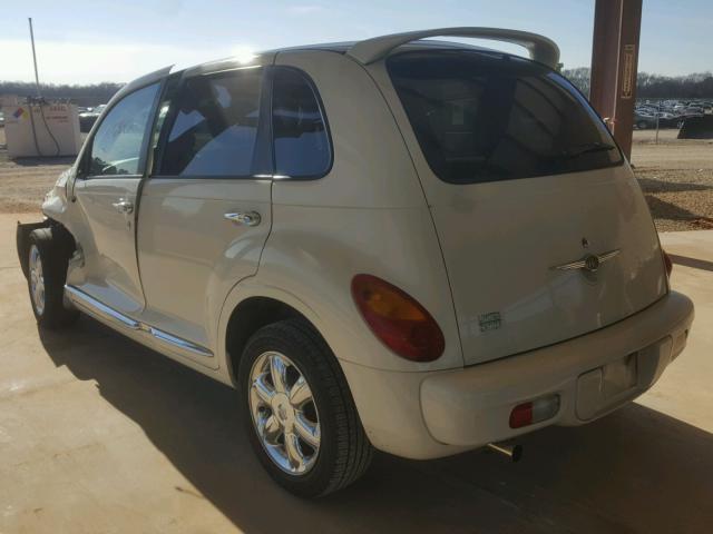 3C8FY68B65T630819 - 2005 CHRYSLER PT CRUISER WHITE photo 3