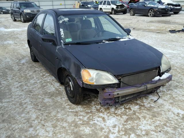 2HGES25743H617078 - 2003 HONDA CIVIC EX BLACK photo 1