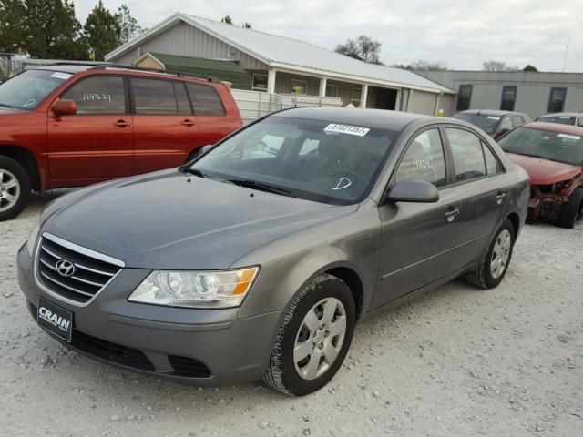 5NPET46C79H449942 - 2009 HYUNDAI SONATA GLS SILVER photo 2