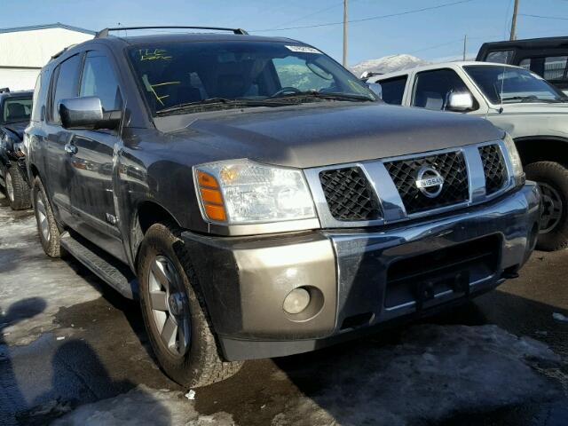 5N1AA08B06N720400 - 2006 NISSAN ARMADA SE GRAY photo 1