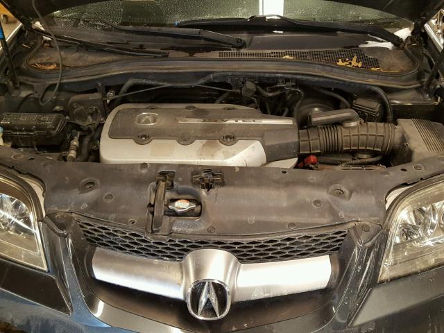 2HNYD18804H511307 - 2004 ACURA MDX TOURIN GRAY photo 7