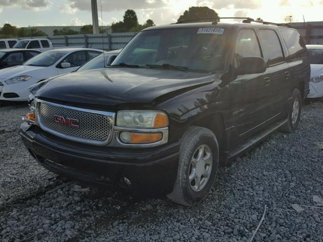 1GKFK66U52J326492 - 2002 GMC DENALI XL BLACK photo 2