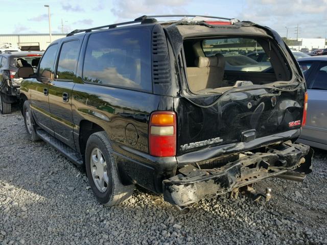 1GKFK66U52J326492 - 2002 GMC DENALI XL BLACK photo 3