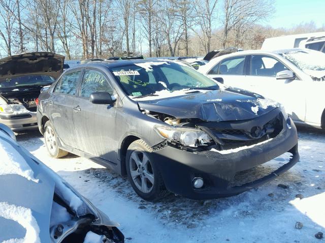 2T1BU4EE5BC569833 - 2011 TOYOTA COROLLA BA GRAY photo 1