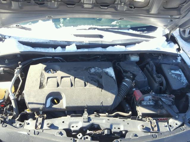 2T1BU4EE5BC569833 - 2011 TOYOTA COROLLA BA GRAY photo 7