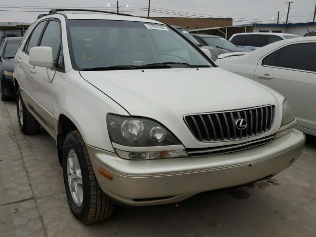 JT6GF10U0Y0065648 - 2000 LEXUS RX 300 WHITE photo 1