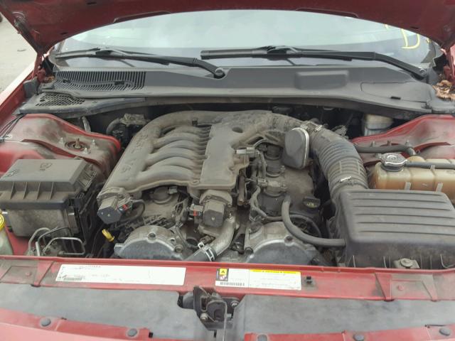 2D4FV47V67H620249 - 2007 DODGE MAGNUM SXT RED photo 7