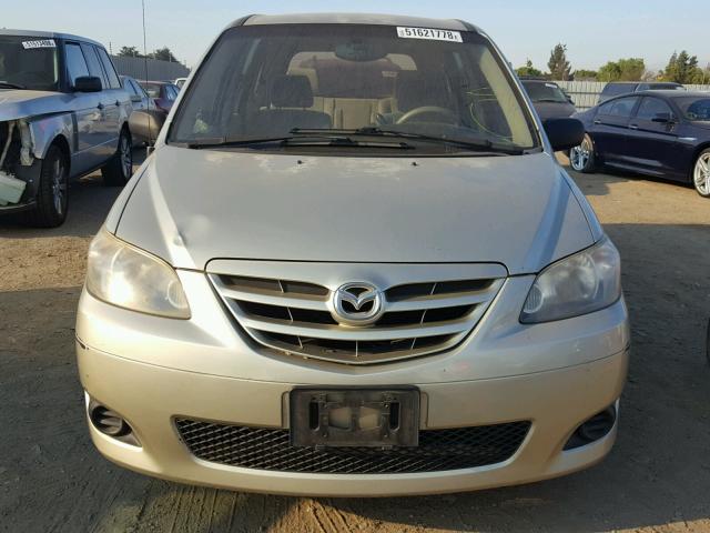 JM3LW28A950554804 - 2005 MAZDA MPV WAGON CREAM photo 9