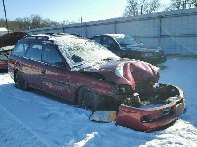 4S3BH635327300895 - 2002 SUBARU LEGACY L RED photo 1