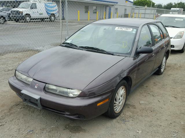 1G8ZK8271WZ304107 - 1998 SATURN SW2 BROWN photo 2