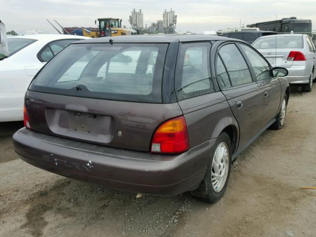 1G8ZK8271WZ304107 - 1998 SATURN SW2 BROWN photo 4