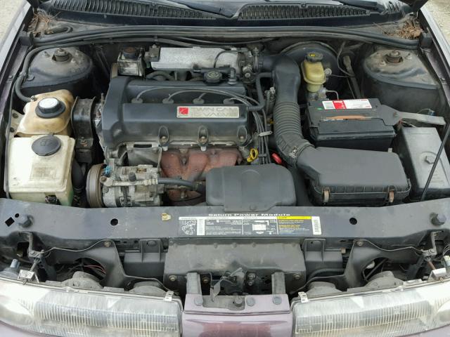 1G8ZK8271WZ304107 - 1998 SATURN SW2 BROWN photo 7