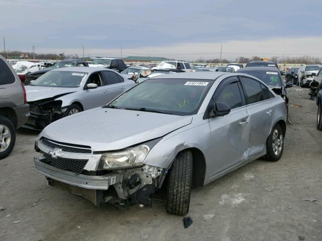 1G1PD5SH4C7294591 - 2012 CHEVROLET CRUZE LS SILVER photo 2