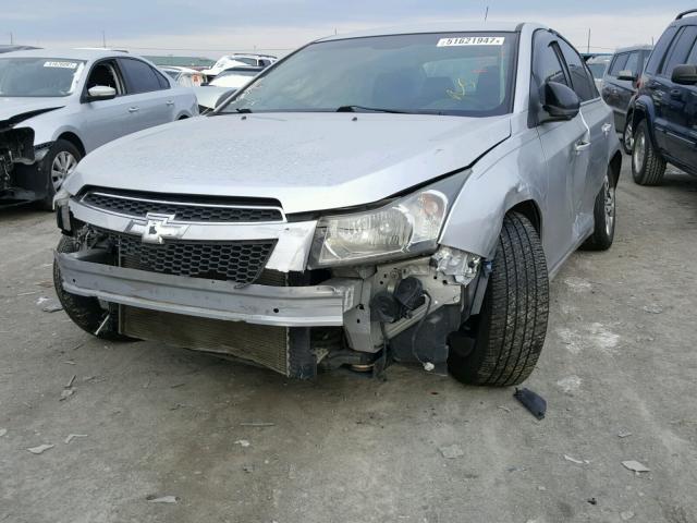 1G1PD5SH4C7294591 - 2012 CHEVROLET CRUZE LS SILVER photo 9