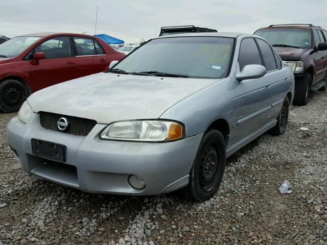 3N1AB51D52L714308 - 2002 NISSAN SENTRA SE- GRAY photo 2