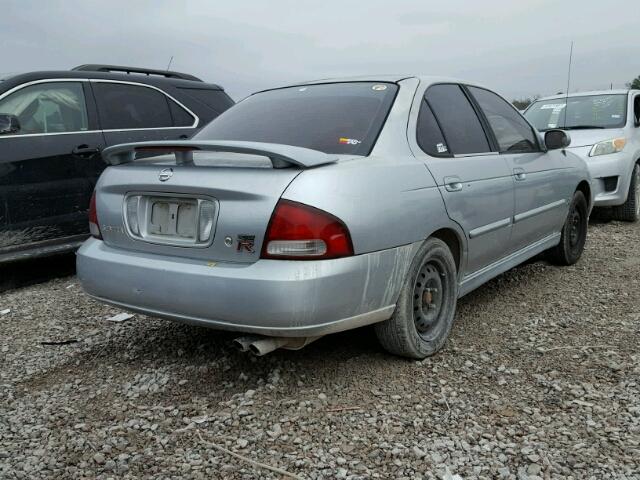 3N1AB51D52L714308 - 2002 NISSAN SENTRA SE- GRAY photo 4